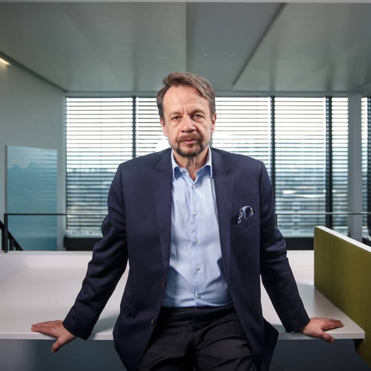 BERN - 20.2.2019, Gilles Marchand, Generaldirektor der Schweizerischen Radio- und Fernsehgesellschaft SSR SSR, Schweiz Â© Marco Zanoni / Lunax