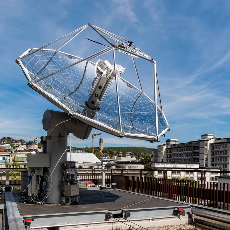 ETH Gas to Liquid Versuchsreaktor am Dienstag, 6.5.2019 in Zuerich. (ETH/Alessandro Della Bella)