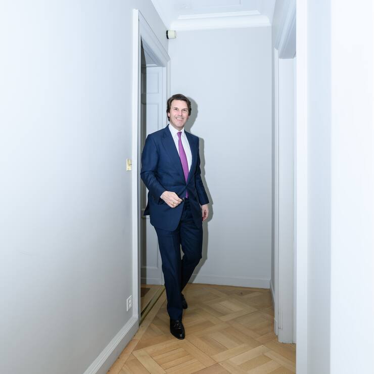 GenÃ¨ve, 13 janvier 2023.Hubert Keller, Senior managing partner de la banque LODH.Â©FranÃ§ois Wavre | Lundi13