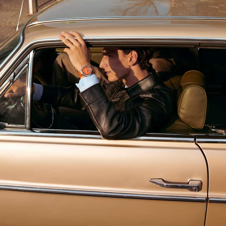 Die Taucheruhr von Louis Vuitton sieht sportlich und elegant aus.