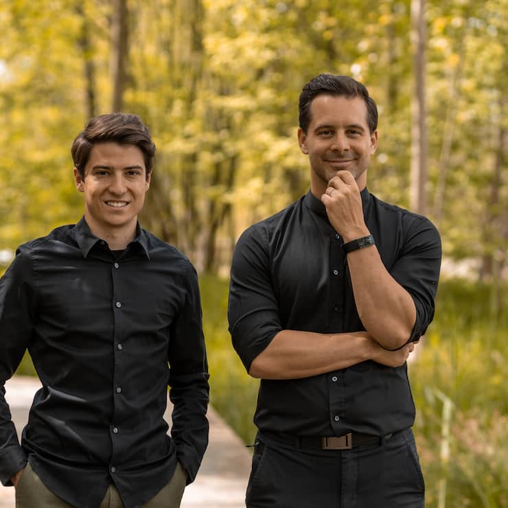 Cédric Waldburger und Claude Donzé
