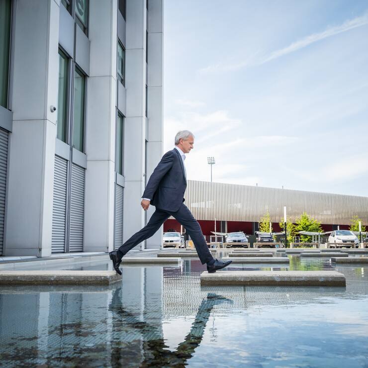 Sulzer Ceo Gregoire Poux-Guillaume im Headquarters.Winterthur (ZH)