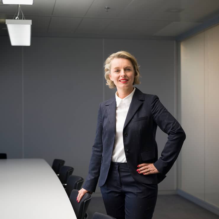 Portrait von Ursula Nold, Präsidentin der Migros