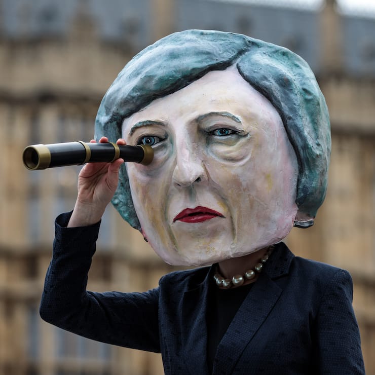 LONDON, ENGLAND - JANUARY 15: A demonstration 