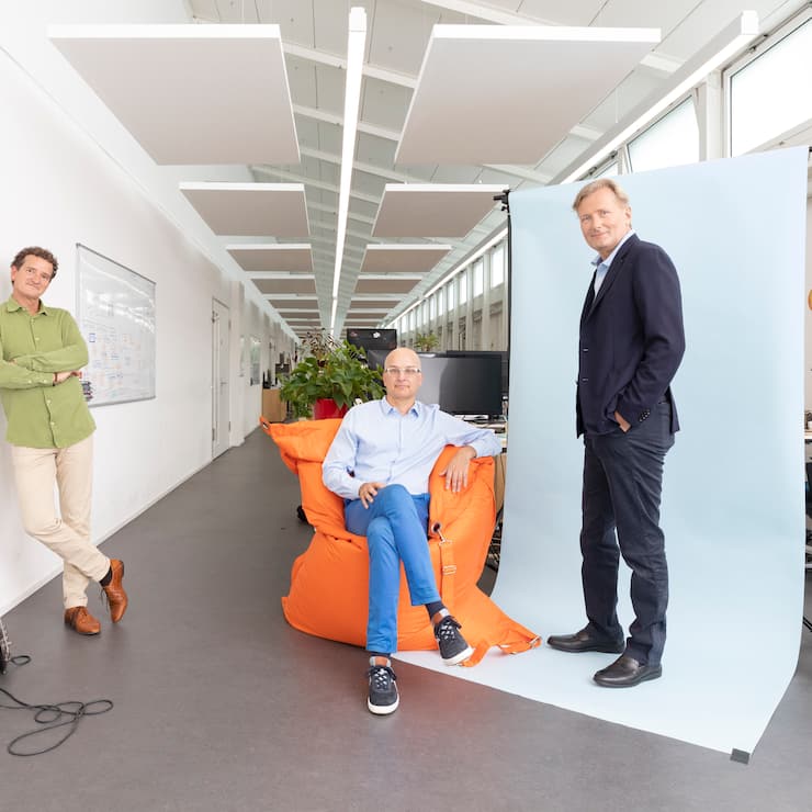 Startup 1PlusX, JÃ¼rgen Galler, Joachim Schoss, Thomas Hofmann