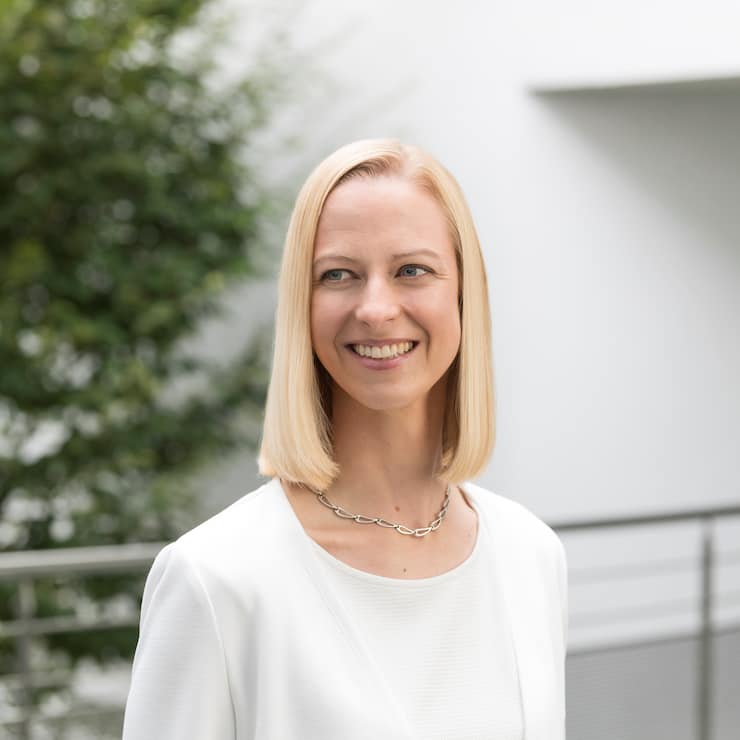 Portrait von UBS-Vorsorge-Expertin Veronica Weisser