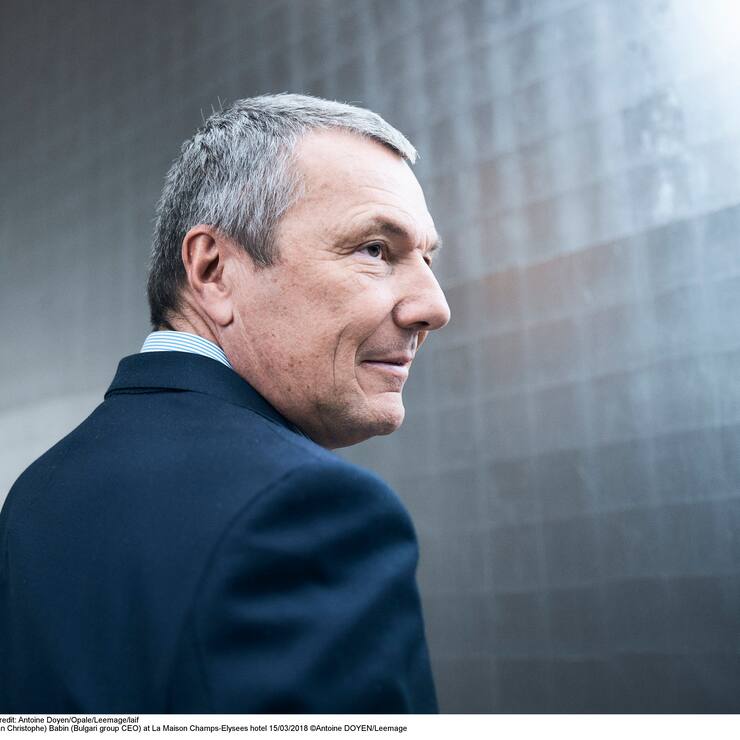 Portrait of Jean-Christophe (Jean Christophe) Babin (Bulgari group CEO) at La Maison Champs-Elysees hotel 15/03/2018 ©Antoine DOYEN/Leemage 