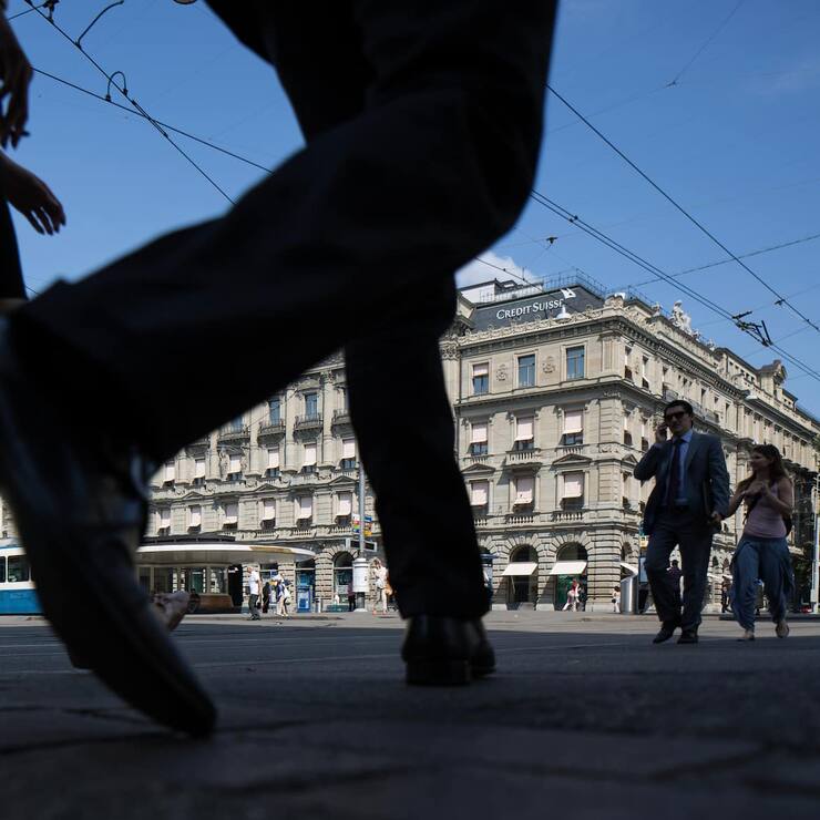Banker Paradeplatz Zuerich