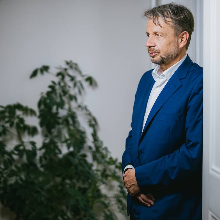 Foto: Thomas Meier. Bern, 16.04.21. Interview SRG-Direktor Gilles Marchand zu denBelstigungsvorwrfen beim RTS.