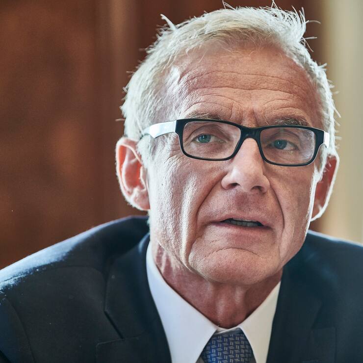 Urs Rohner, Verwaltungsratspraesident der Bank Credit Suisse, aufgenommen am 1. Oktober 2019 in Zuerich. (KEYSTONE/RenÃ© Ruis)