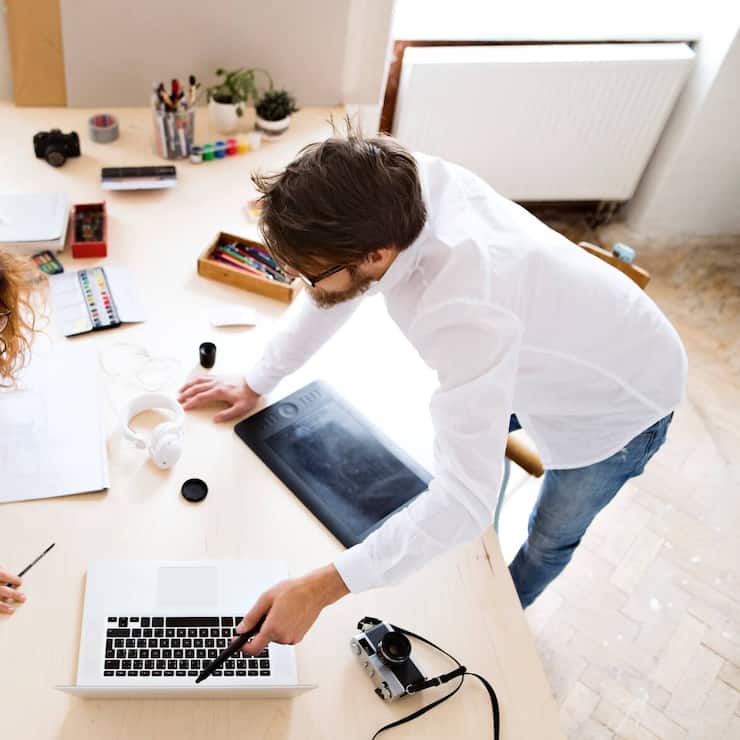 Home Office Work Arbeitsplatz Buero