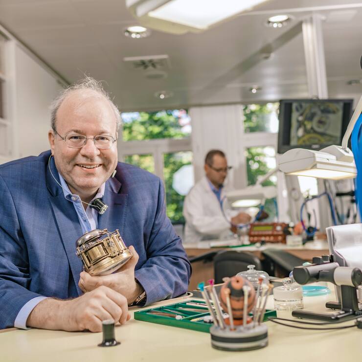 Zürcher Uhrenhändler René Beyer