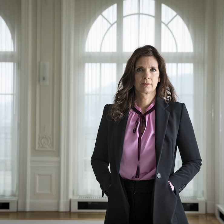 Daniela Stoffel, Staatssekretärin für internationale Finanzfragen SIF, fotografiert im Bernerhof.