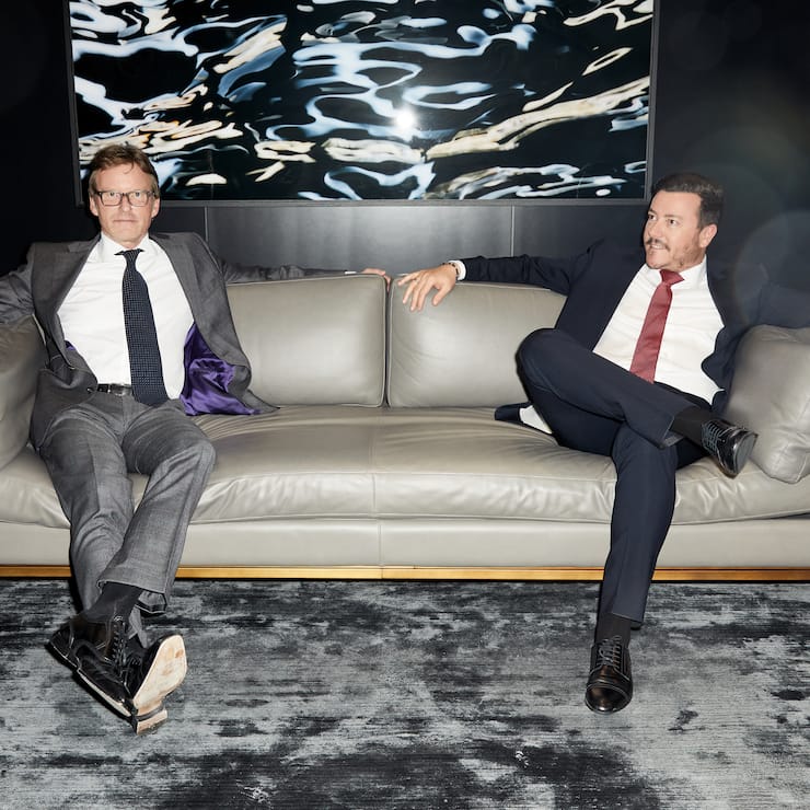 Dieter Berninghaus und René Benko