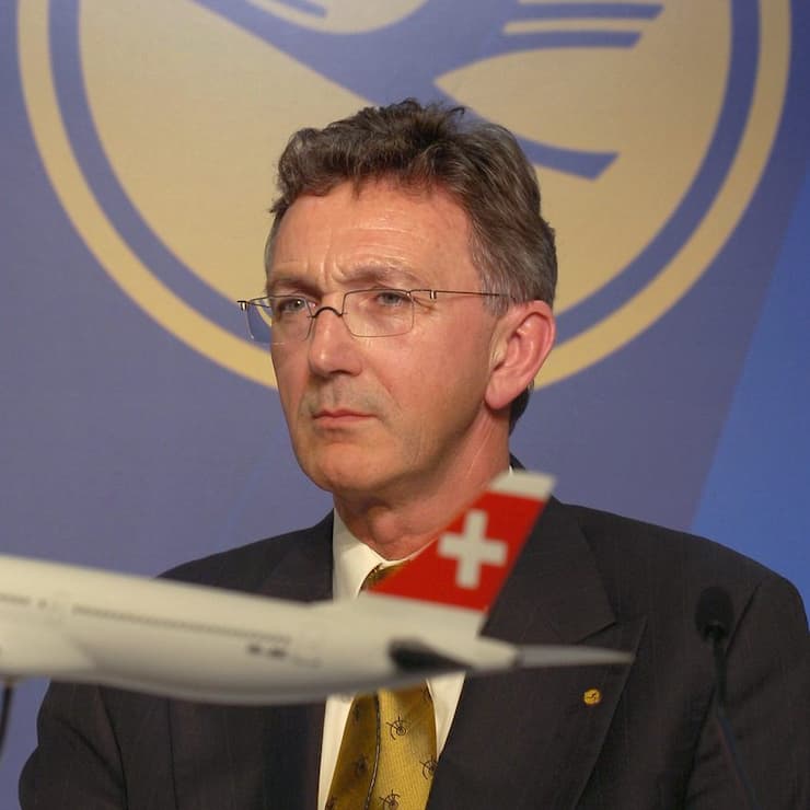 Wolfgang Mayrhuber, CEO (KEYSTONE/Walter Bieri)