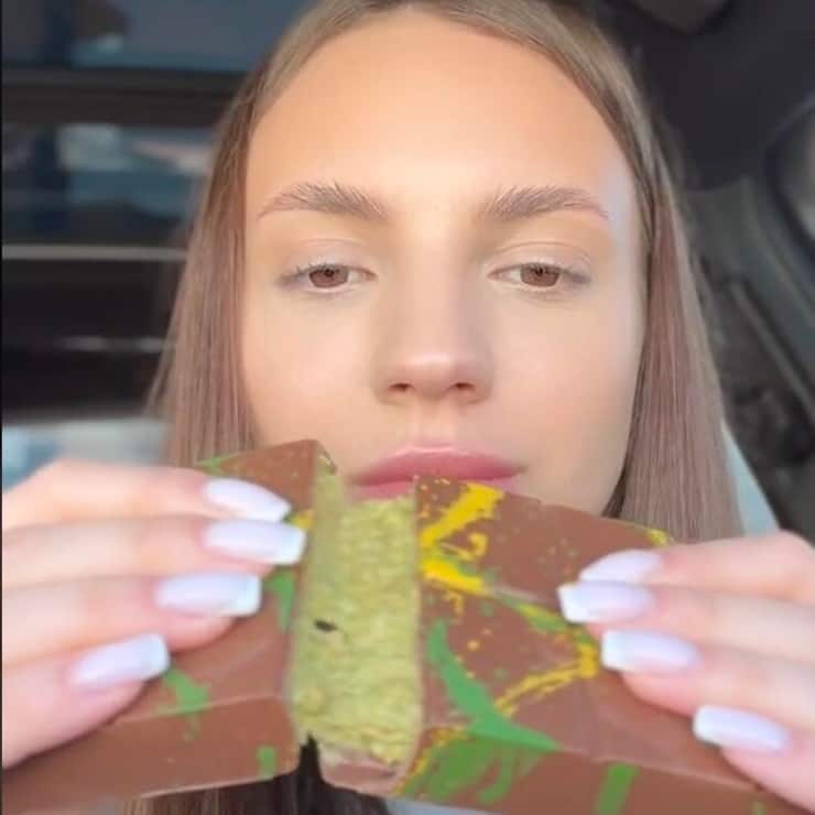 Food-Influencerin Maria Vehera steckt hinter dem Hype um die Dubai-Schokolade