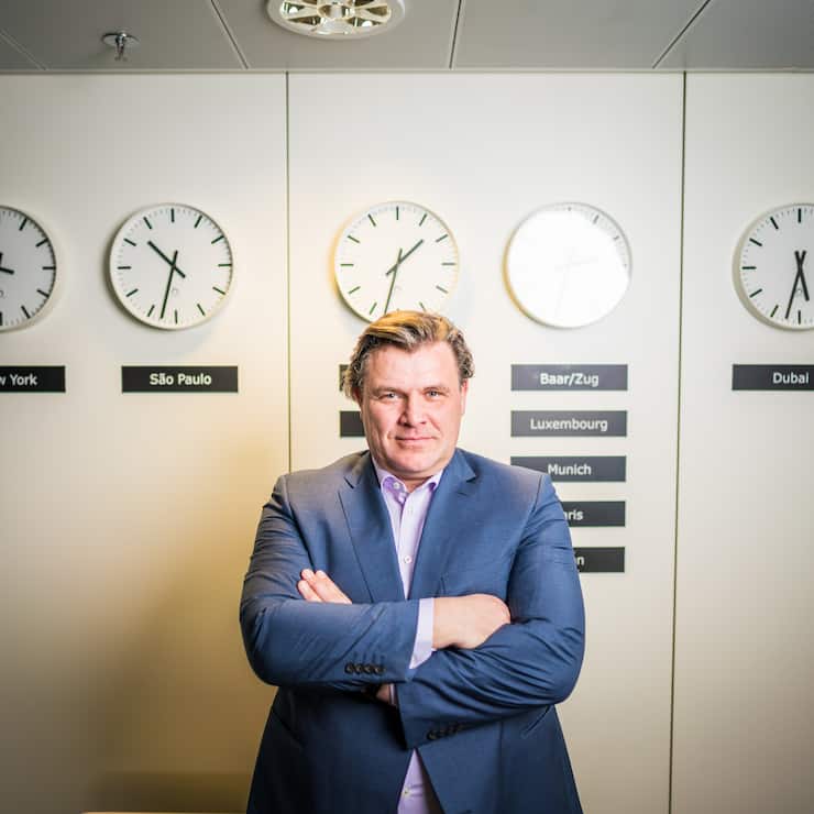 Alfred Gantner is the cofounder of Partners Group, a Swiss private equity firm that manages more than $100 billionShot in the Headquarters of Partner's Group In Baar, Zug Switzerland