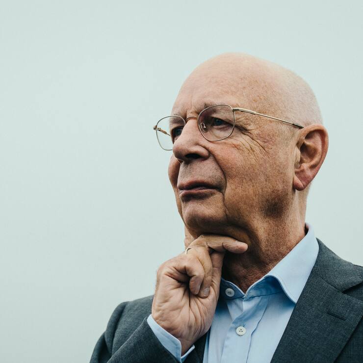 Portrait de Klaus Schwab, WEF