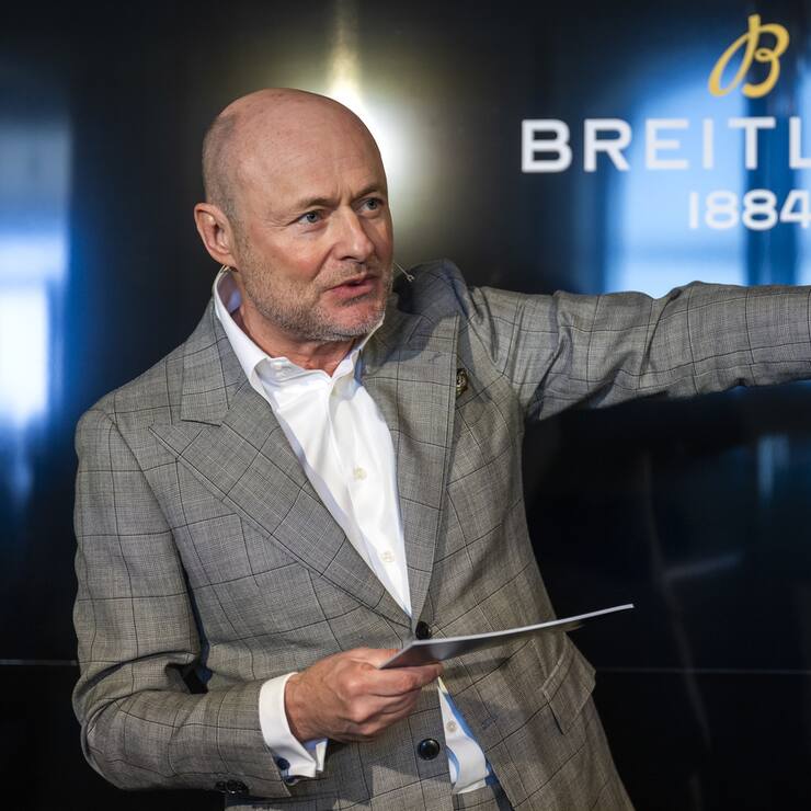 SCHWEIZ BREITLING ORBITER 3 JAHRESTAG, georges kern