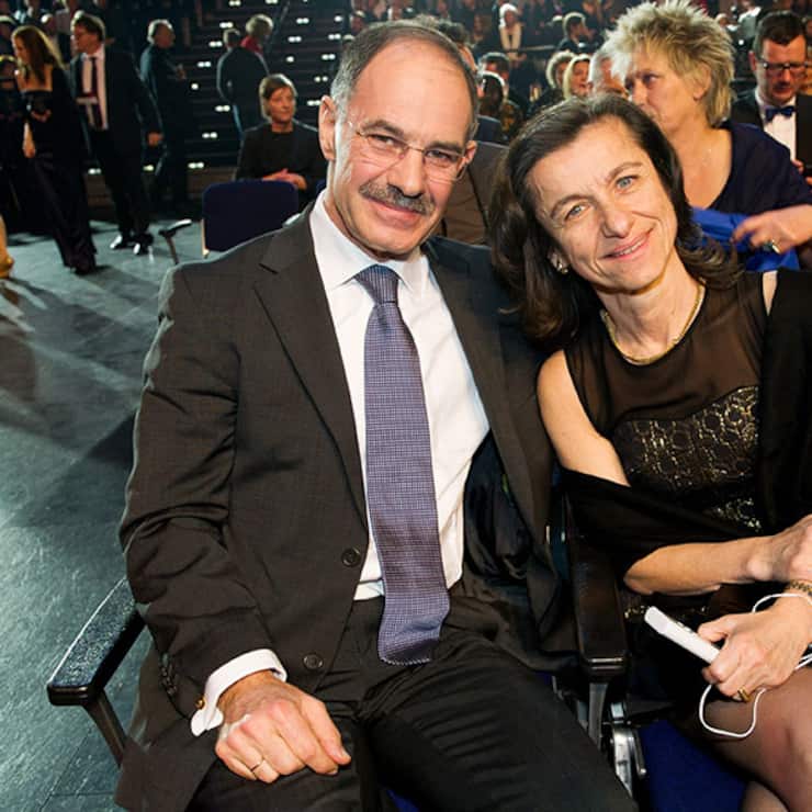Dominique Biedermann mit Frau Yola
