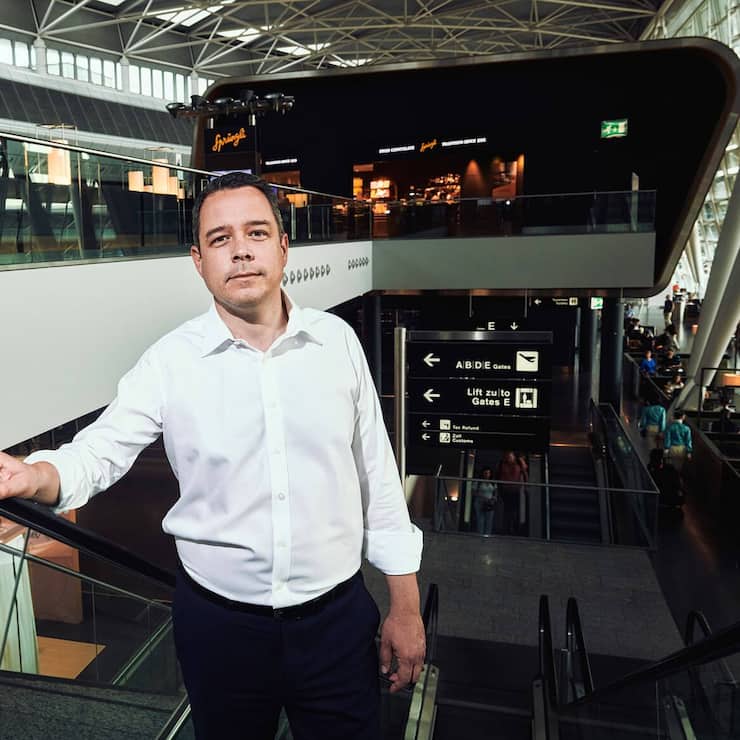 Lukas Brosi, CEO Flughafen Zürich