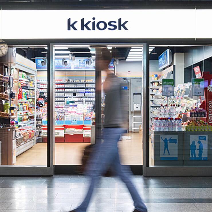 Ein K-Kiosk von Valora.