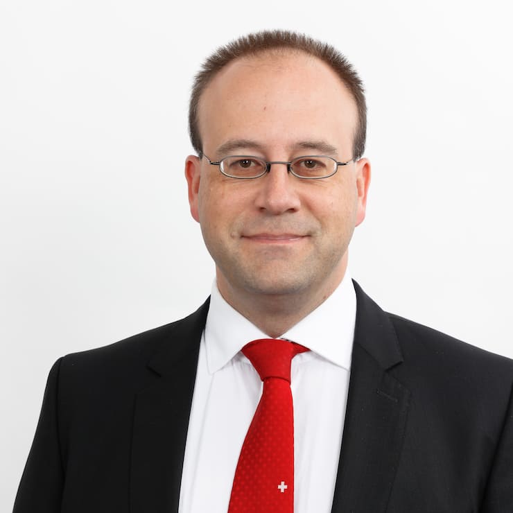 Portrait von Henrique Schneider, Direktor des Gewerbeverbands SGV