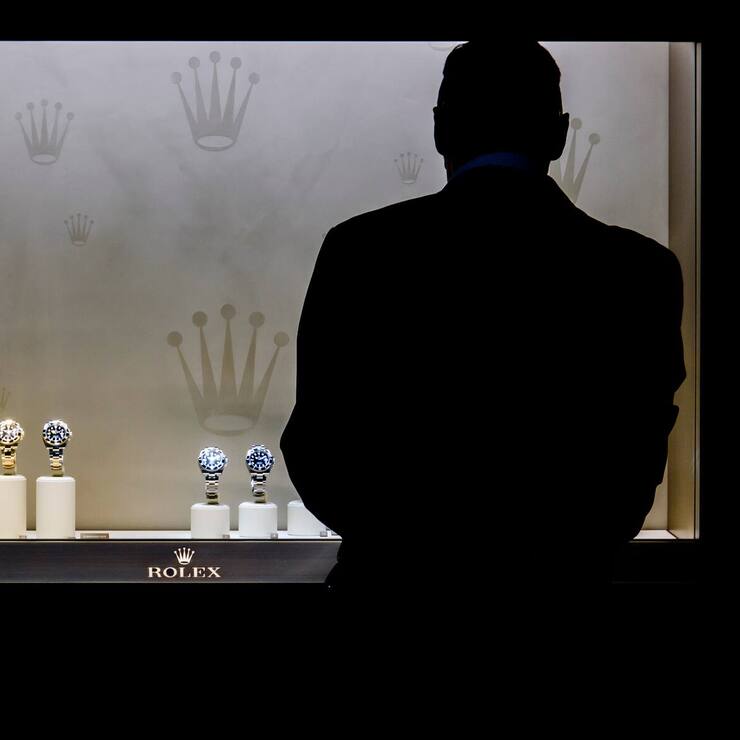 Rolex Stand an der Baselworld