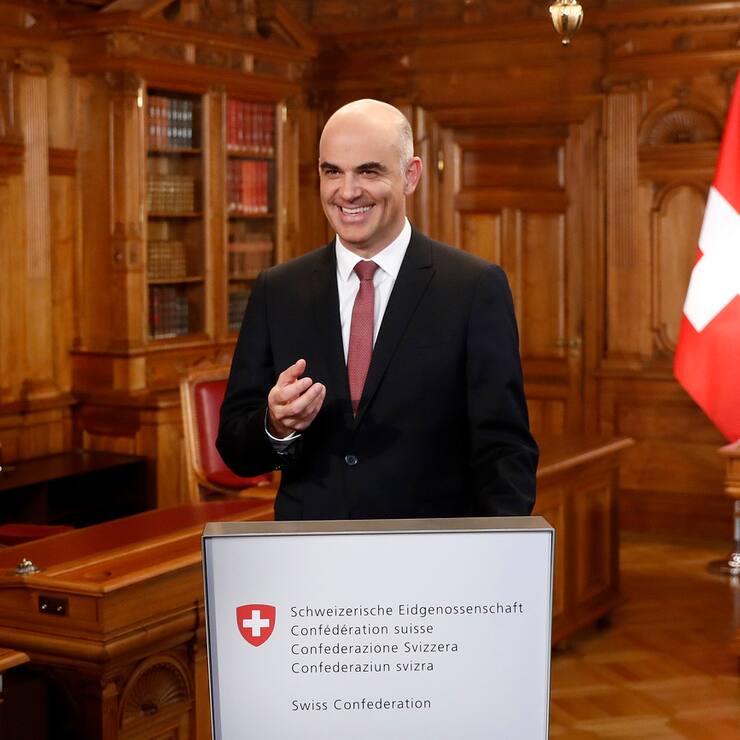 Bundespräsident Alain Berset