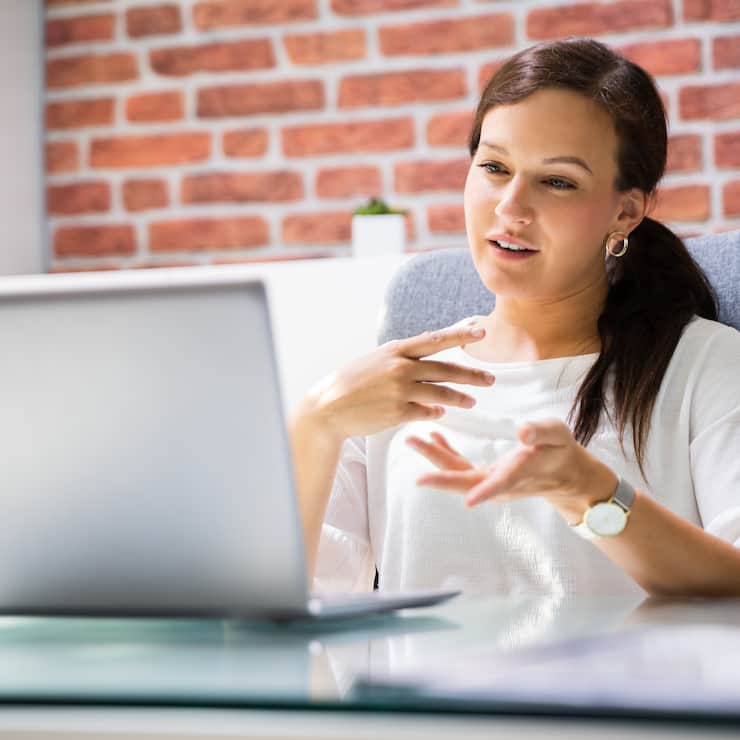 Online Video Conference Elearning Call