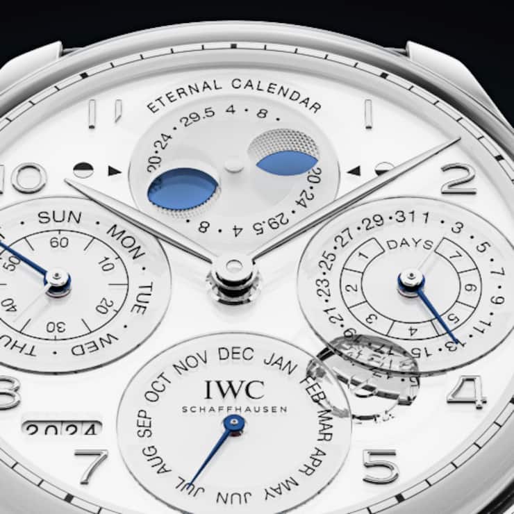 Die Siegeruhr des diesjährigen GPHG: Die Portugieser Ewiger Kalender von IWC.