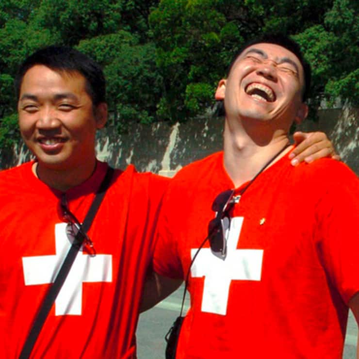 Touristen China Schweiz