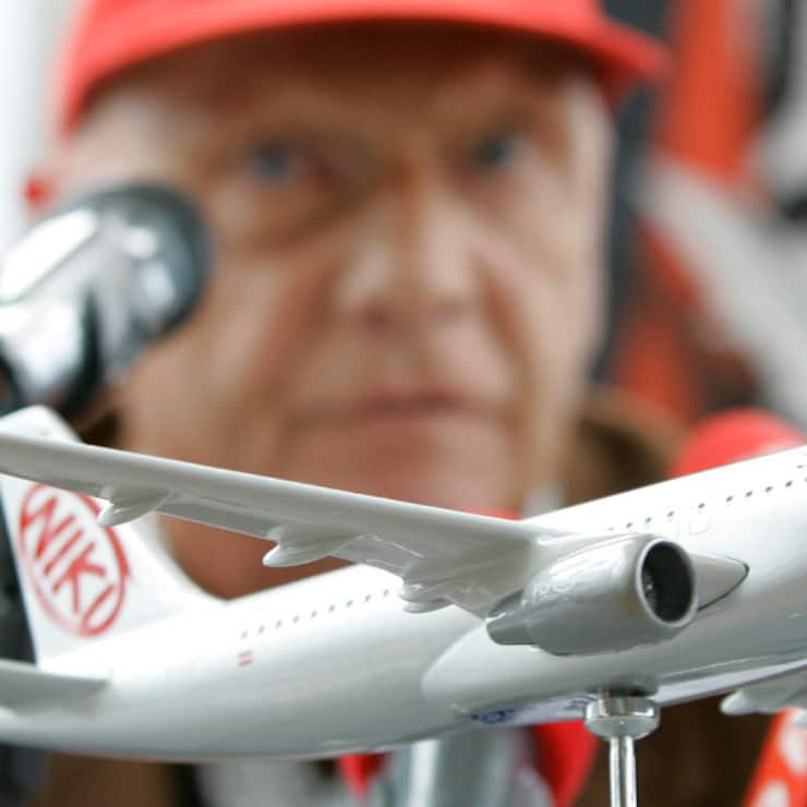 Niki Lauda und seine Airline