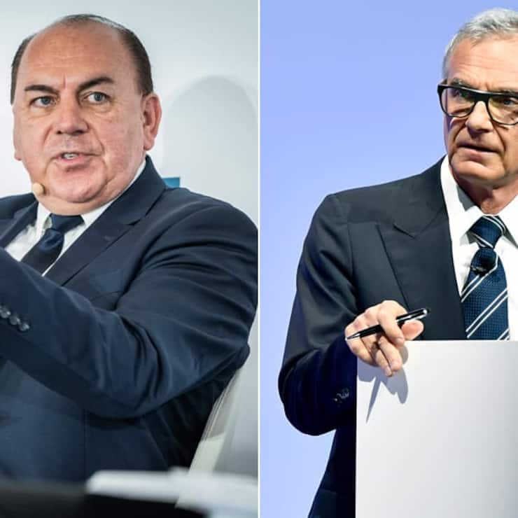 Axel Weber (l.) und Urs Rohner