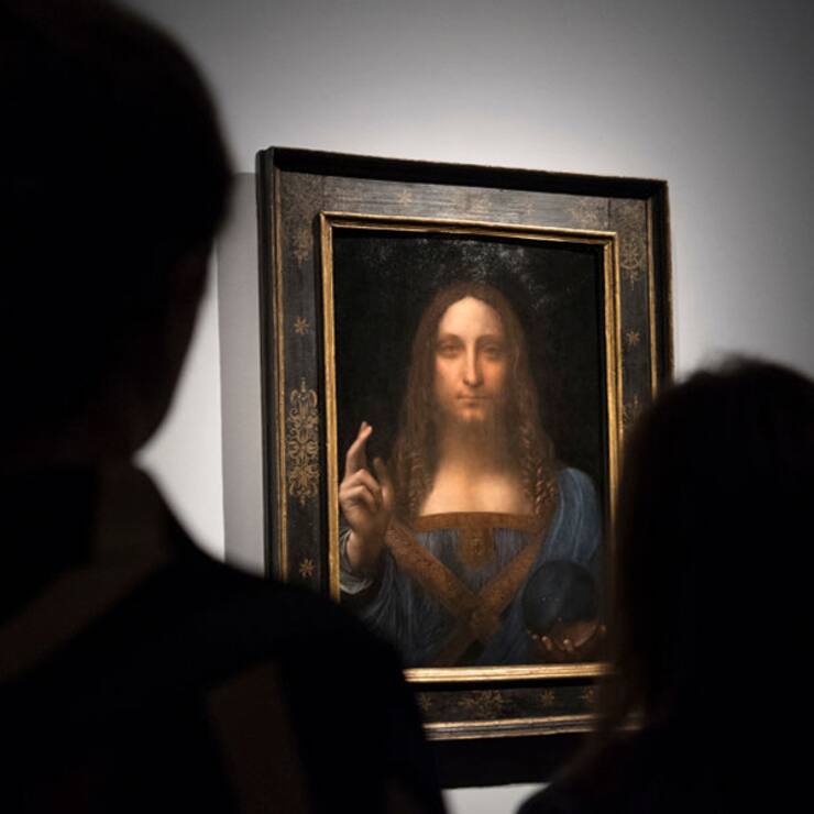 Da-Vinci-Gemälde-Salvator-Mundi