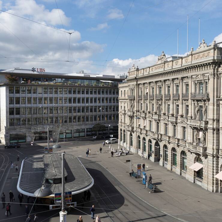 UBS und Credit Suisse am Paradeplatz