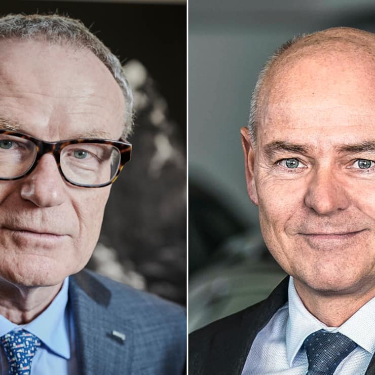Martin Haefner (l.) und Morten Hannesbo