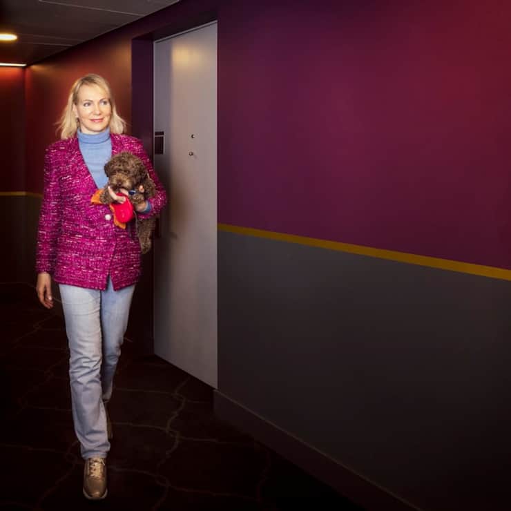 Margarita Louis-Dreyfus im Hotel Sorell im Seefeld ZÃ¼rich