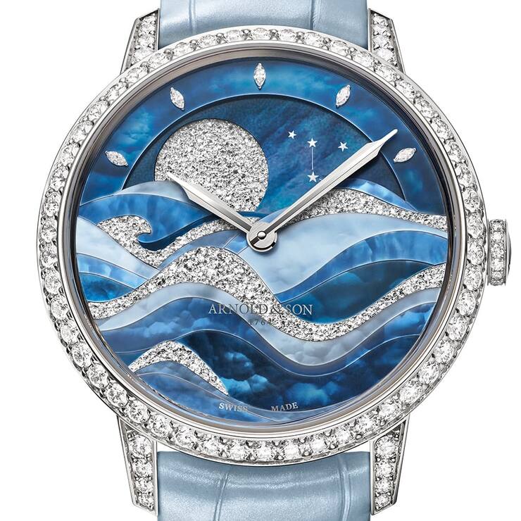 ARNOLD & SON PERPETUAL MOON 38 NIGHT TIDE