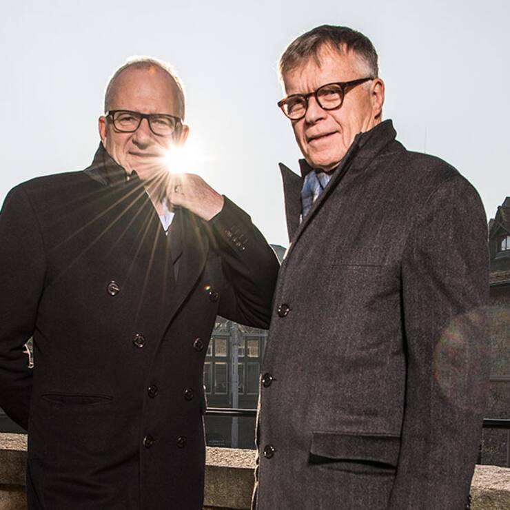 Peter Wanner und Etienne Jornod