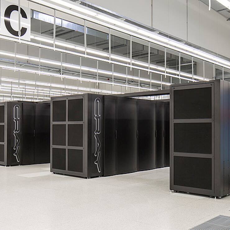 Supercomputer "Piz Daint" vom Centro Svizzero di Calcolo Scientifico (CSCS) in Lugano