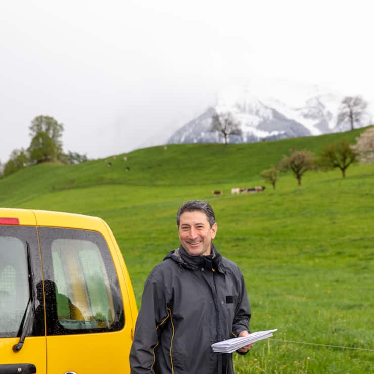 DIE POST IST DA Konzernchef Roberto Cirillo will den Staatskonzern wieder auf den Wachstumspfad zurückbringen.