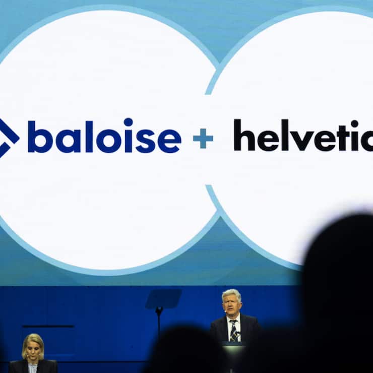 Ende April hatten die Versicherer Helvetia und Baloise ihre Fusionsabsicht bekanntgegeben. Nun werden die gemeinsamen Papiere des Unternehmens erstmals an der Schweizer Börse gehandelt. (Archivbild)