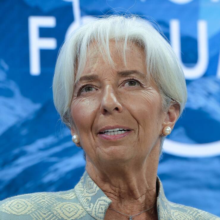 FILE - In this Thursday, Jan. 4, 2019 file photo, International Monetary Fund Managing Director Christine Lagarde, attends a session of the annual meeting of the World Economic Forum in Davos, Switzerland. European Union leaders on Tuesday, July 2, 2019, after a lengthy session of talks, have nominated Christine Lagarde as a candidate for the post of European Central Bank president. (AP Photo/Markus Schreiber, File)
