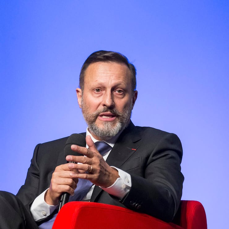 Daniel Vasella, ehem. CEO und VR-Praesident Novartis, spricht waehrend dem Europa Forum in Luzern am Montag, 15. Mai 2017. (KEYSTONE/Alexandra Wey)