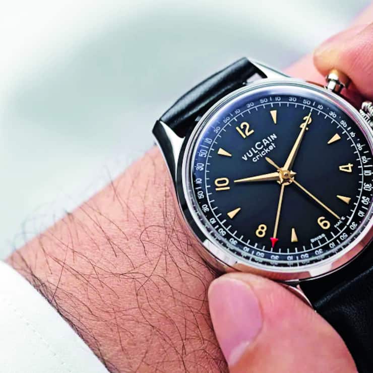 Klassiker von Vulcain: Die Weckeruhr Criquet.