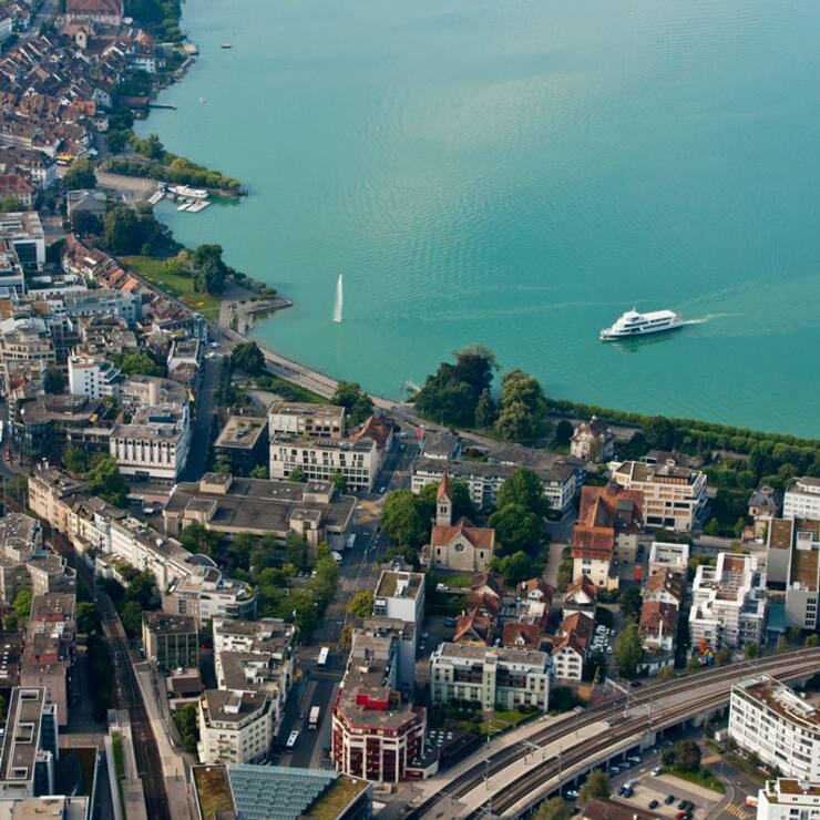Zug: Kryptovalley am See.
