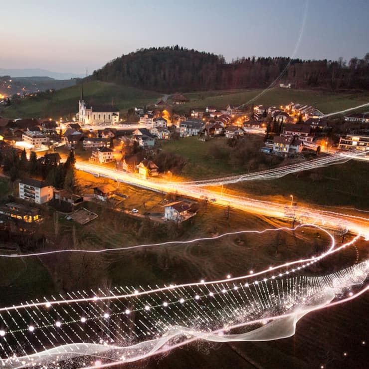 Leitungen der Swisscom