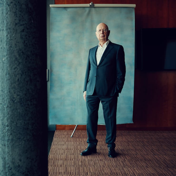 Portrait of Klaus Schwab