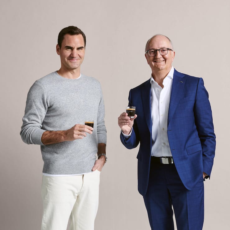 <p>Jura-Boss Probst (r.) holte die Tennislegende vor zwanzig Jahren an Bord.</p>